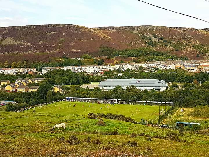 Groundhop2025's tweet image. Magret Haenke wonderful photo of @PenrhiwferAFC