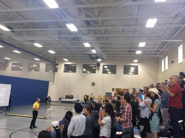MburnsPMCF's tweet photo. Honoued to meet 135 volunteers this morning. Thanks for your help @InvictusToronto volunteers! https://t.co/PvNL3DrgJ5
