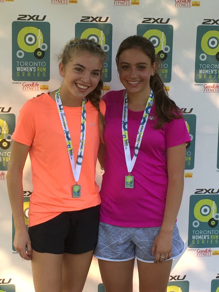 JelacaJohn's tweet photo. @310Running Olivia and Taryn post Toronto Women's 5k at Sunnybook Park #friendsruntogether https://t.co/uOXKvjoTyy