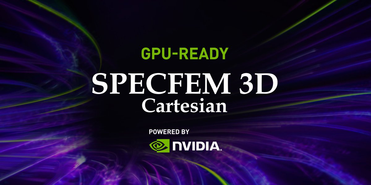 NVIDIAAIInfra's tweet photo. Accelerate seismic wave propagation with SPECFEM3D Cartesian on NVIDIA #P100 GPUs. #GPUAccApps https://t.co/fQ7gIUIU7Q https://t.co/0rvv6Oyq7N