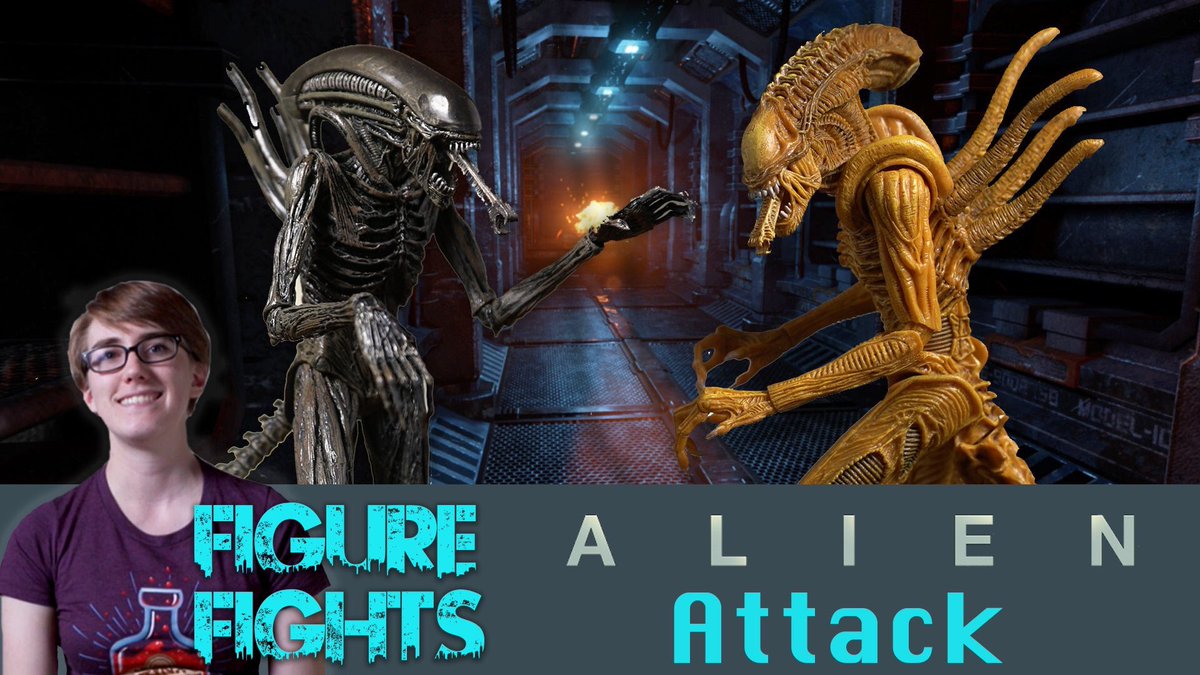 gemr's tweet photo. There was a containment breach @gemr and now we have a #Xenomorph problem. #FigureFights https://t.co/NzM4PRzNby #NECA #Alien https://t.co/DbwnwmUHJs