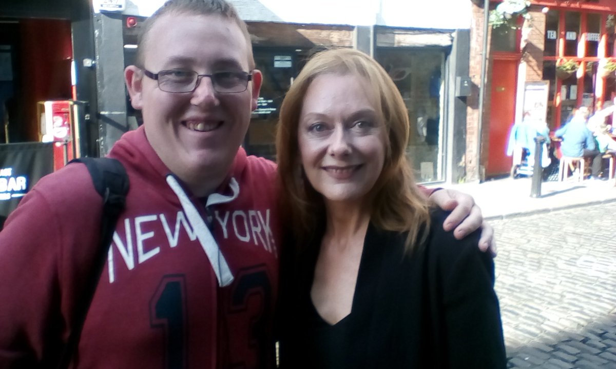 redrockire's tweet photo. The super talented @CathyBelton aka Patricia Hennessey of #redrock + Myself thanks for the photo https://t.co/v08HbkRJEJ