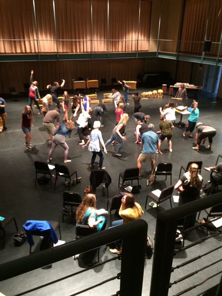 Kicking off the new year with Connie Van Engen's Sound Structures for Creative Musicians! @AOSA1968
