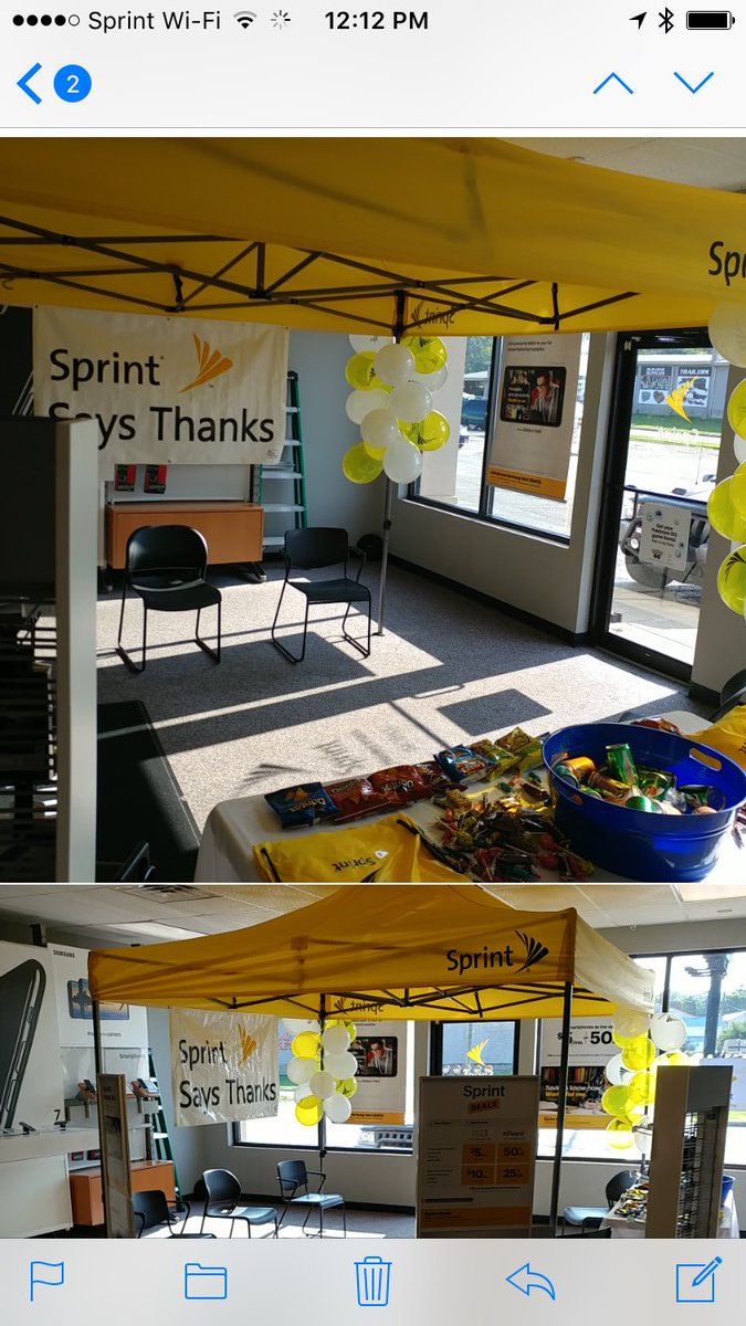 IMobile South Zanesville has moved the tailgate inside. Customers can't help to cheer about these deals. Starting the day with 3 new.