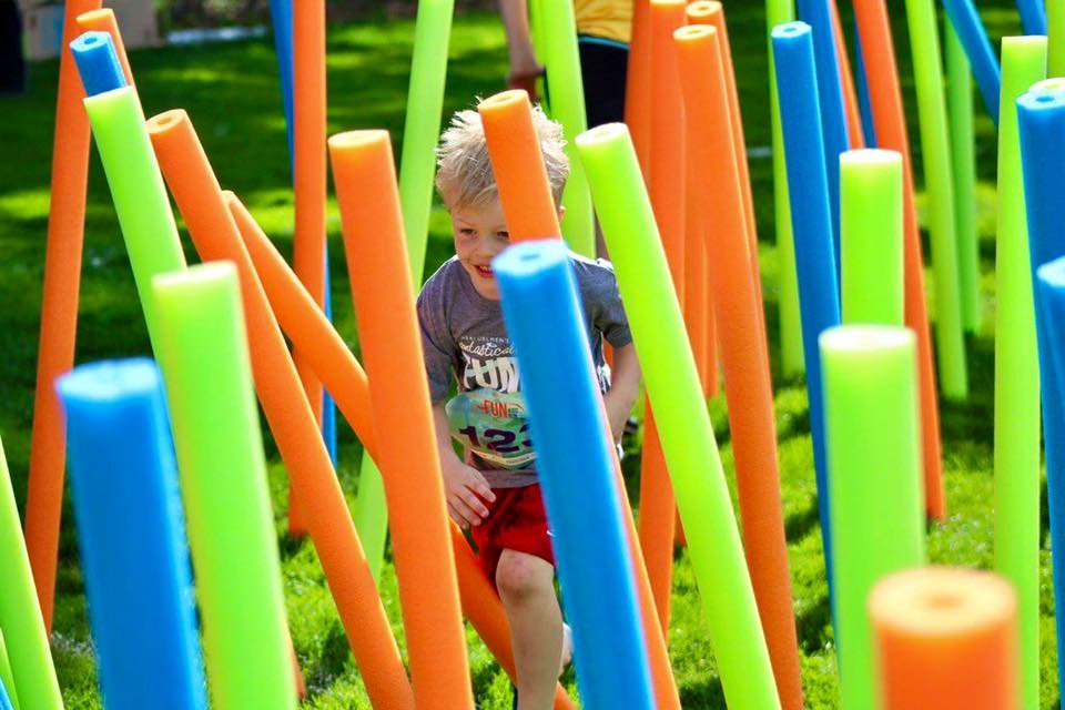 RunECMarathon's tweet photo. Hey kids! Who is going to take the Cheri’s Crazy Challenge?  Run the obstacle run on Saturday and 5K on Sunday!  Registration opens Sept 13! https://t.co/QmlVE72yh1