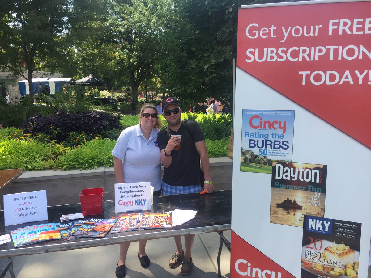 CincyMagazine's tweet photo. What's Happening in Cincy? @TasteofOTR is place to be https://t.co/rDc0dSRjDZ