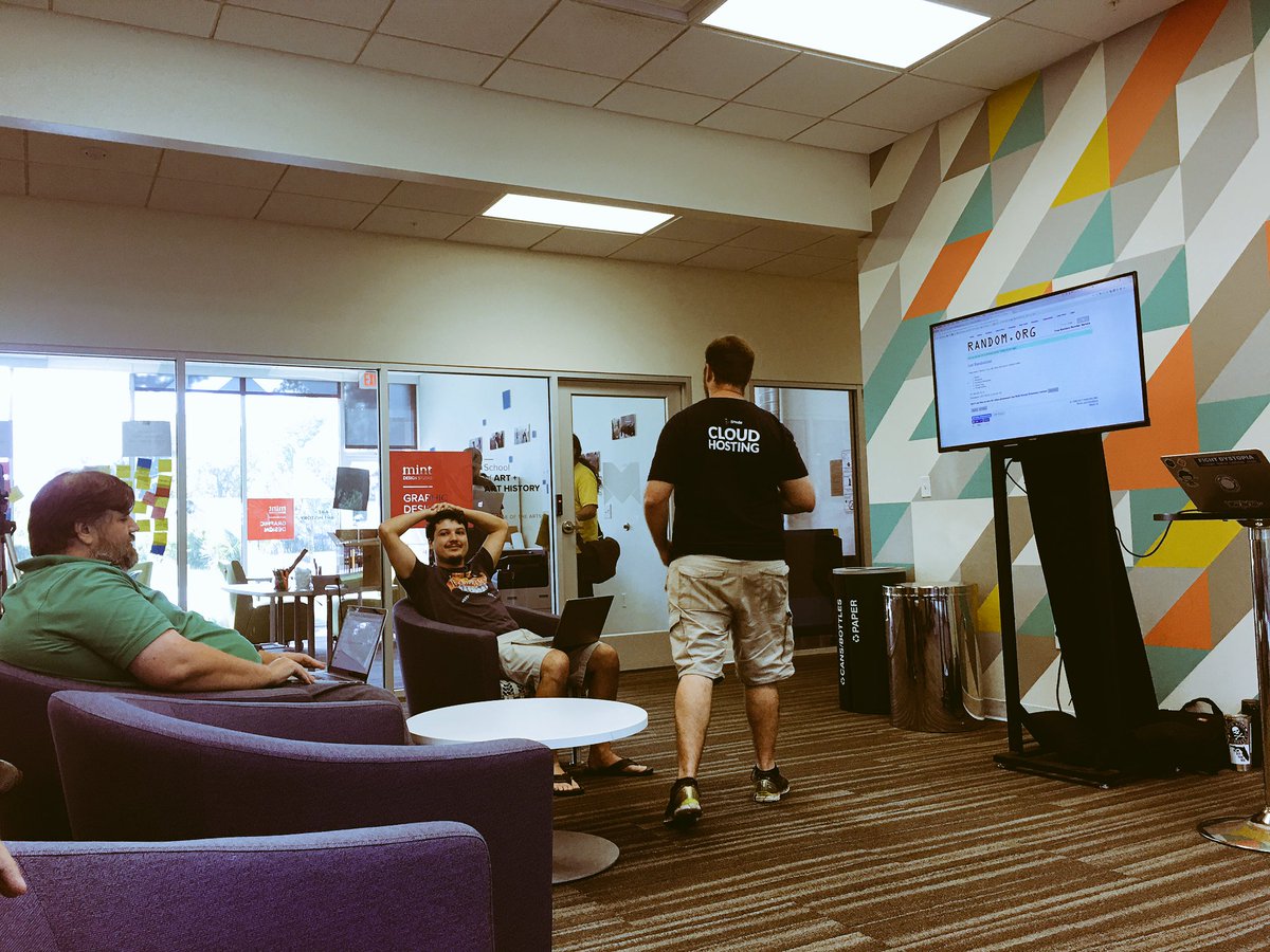 magbicaleman's tweet image. We&apos;re all about to present. @hackbattlesgnv #hackbattles