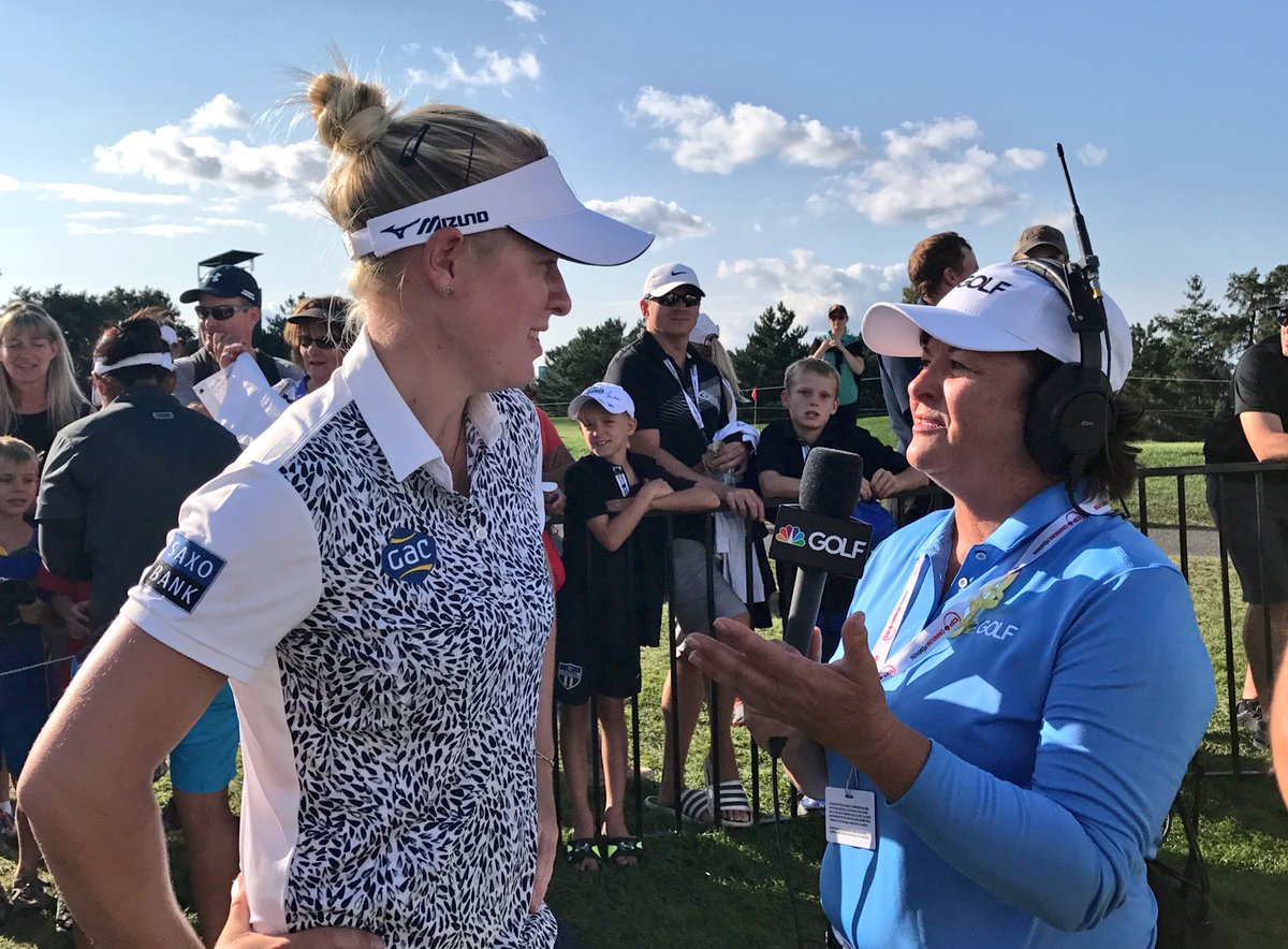 .@broch_nicole tops her round off with a birdie and the outright lead at 10-under!! 👏👏 #CPWO