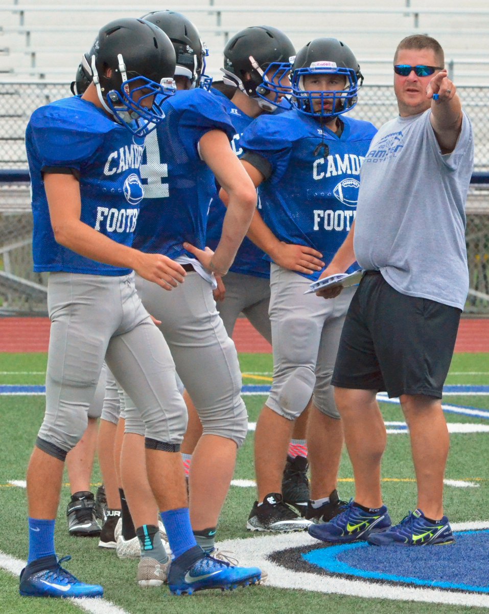 OneidaSports's tweet photo. #Football: @CamdenBlueDevil ready to compete in 2017.
https://t.co/AJ2MIN3wl4 https://t.co/pIekQN3WKW