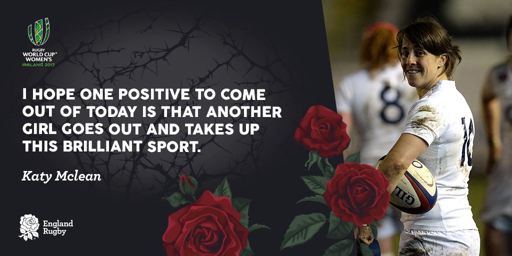 England Rugby (@englandrugby) on Twitter photo A message from <a href="/katymc10/">Katy Daley-Mclean</a> to all the women and girls watching tonight...
Here's how to get involved: bit.ly/DiscoverRugby A message from <a href="/katymc10/">Katy Daley-Mclean</a> to all the women and girls watching tonight...
Here's how to get involved: bit.ly/DiscoverRugby