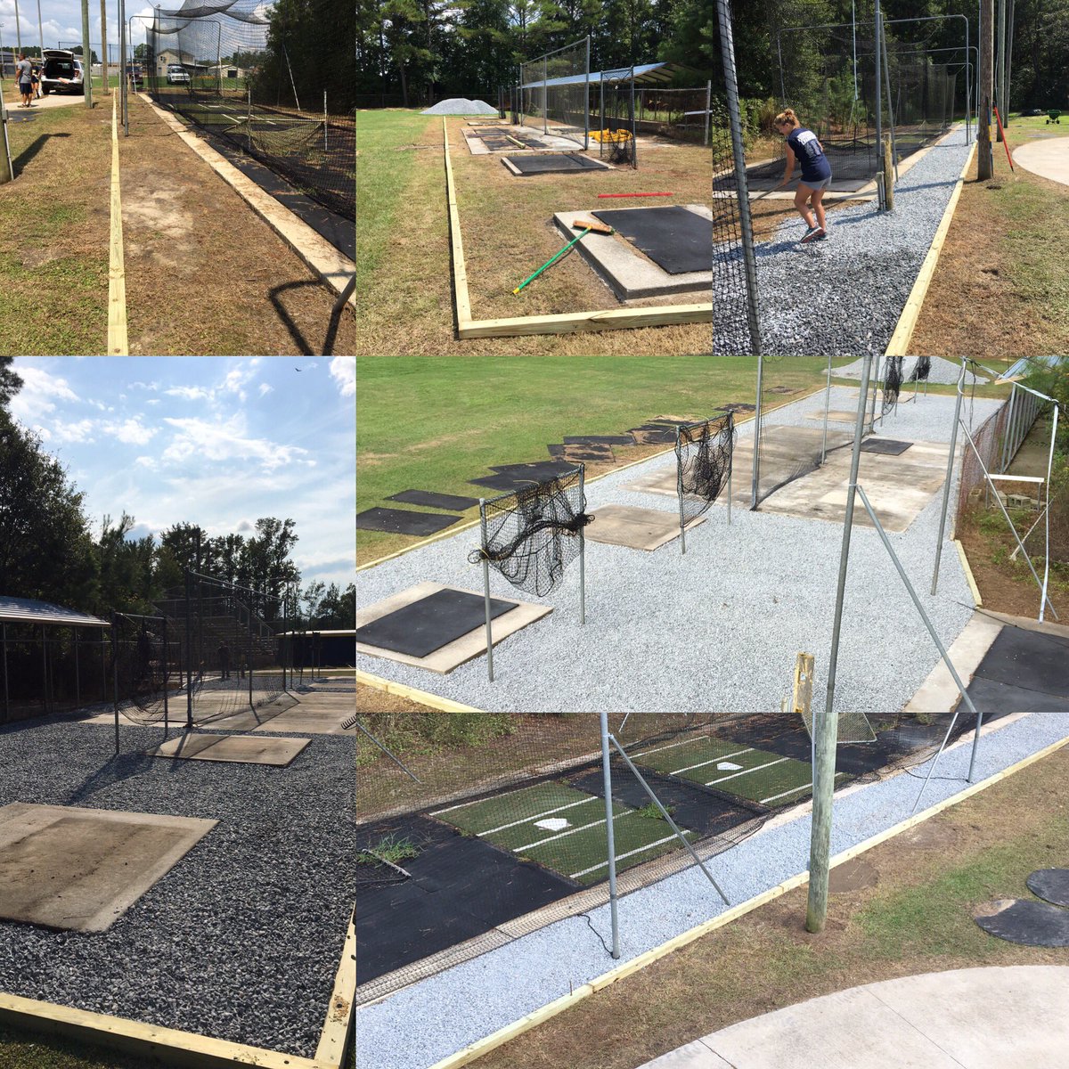 DHConleySB's tweet photo. Lots of progress made today making our facility look better!  Thanks to all those that came out and helped! #OneViking https://t.co/y0VBoAEnrE