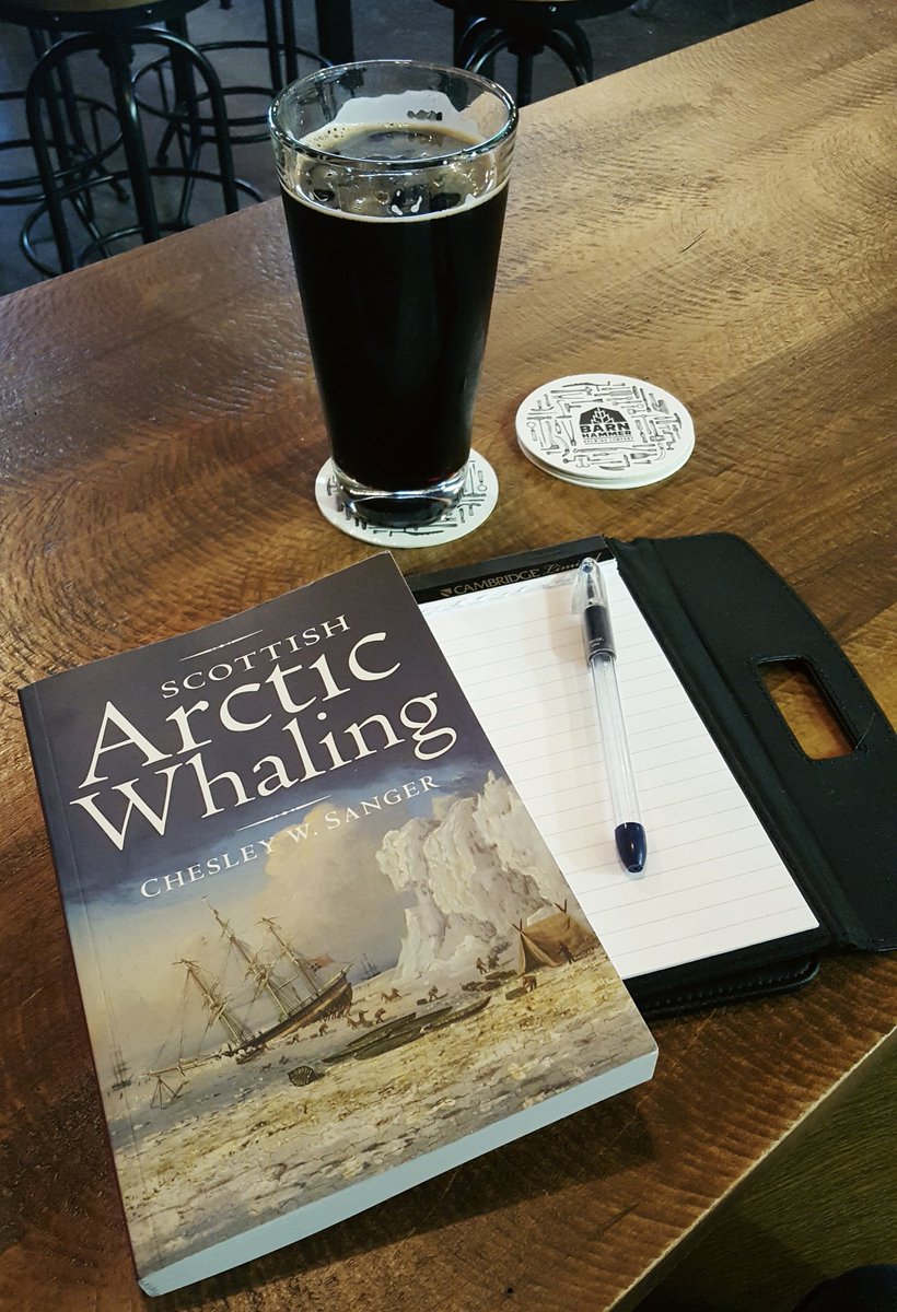 jeffwhigdon's tweet photo. #nerd level - Saturday
Reading some #arctic #history and drinking some wonderful #oatmealstout from @BarnHammerBeer #barnhammer https://t.co/Mm54oUvOms