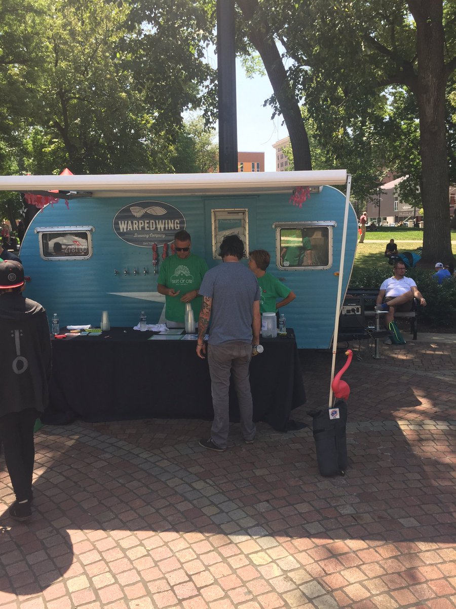 TasteofOTR's tweet photo. #TasteofOTR the beer is cold and the food is hot. https://t.co/hzWFZ3uSC2