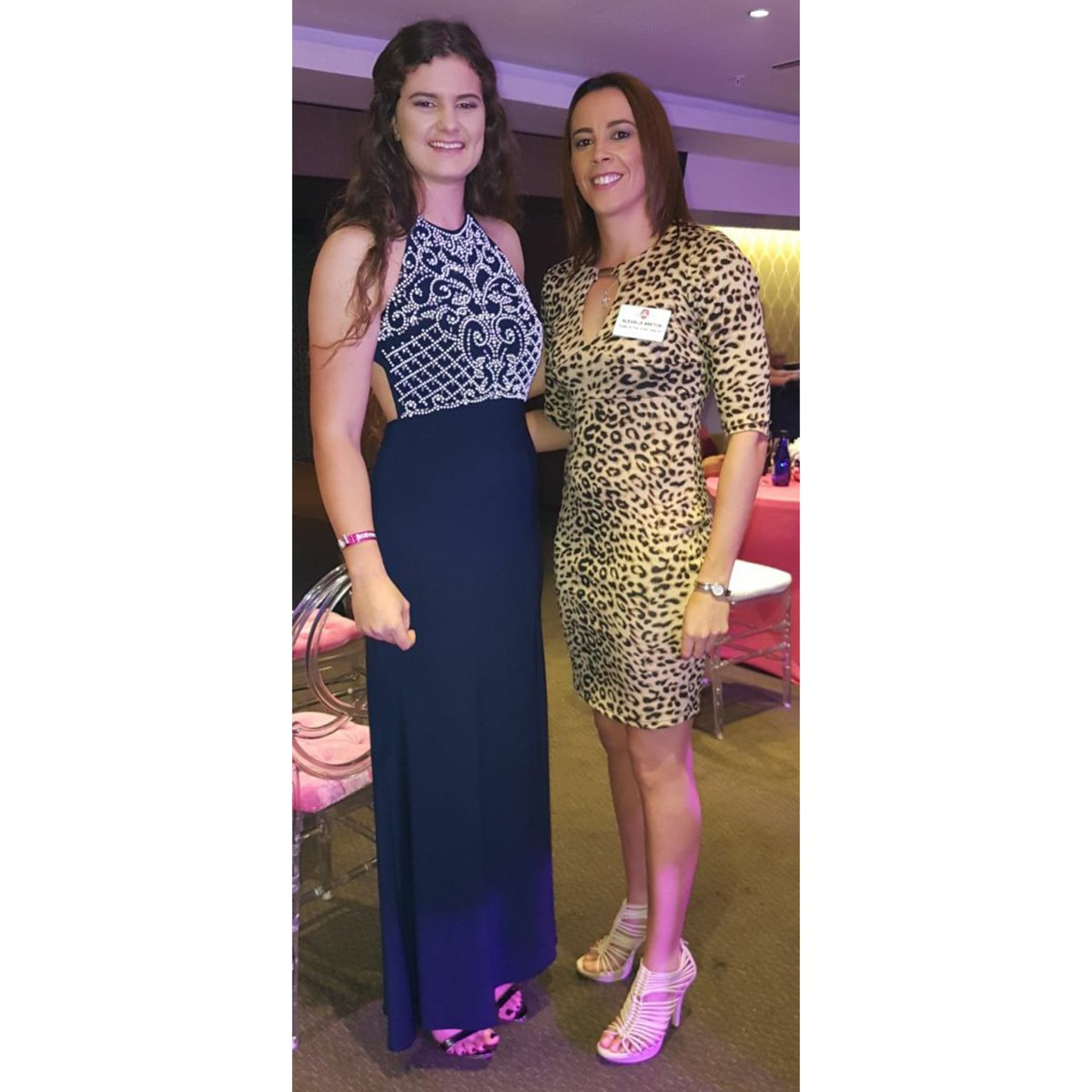 WPWomensCricket's tweet photo. Our WP skipper @alexislb_23 and young star @laurawolvaardt attending the @gsport4girls #gsport12 #awards tonight. https://t.co/1jWosLhPSr