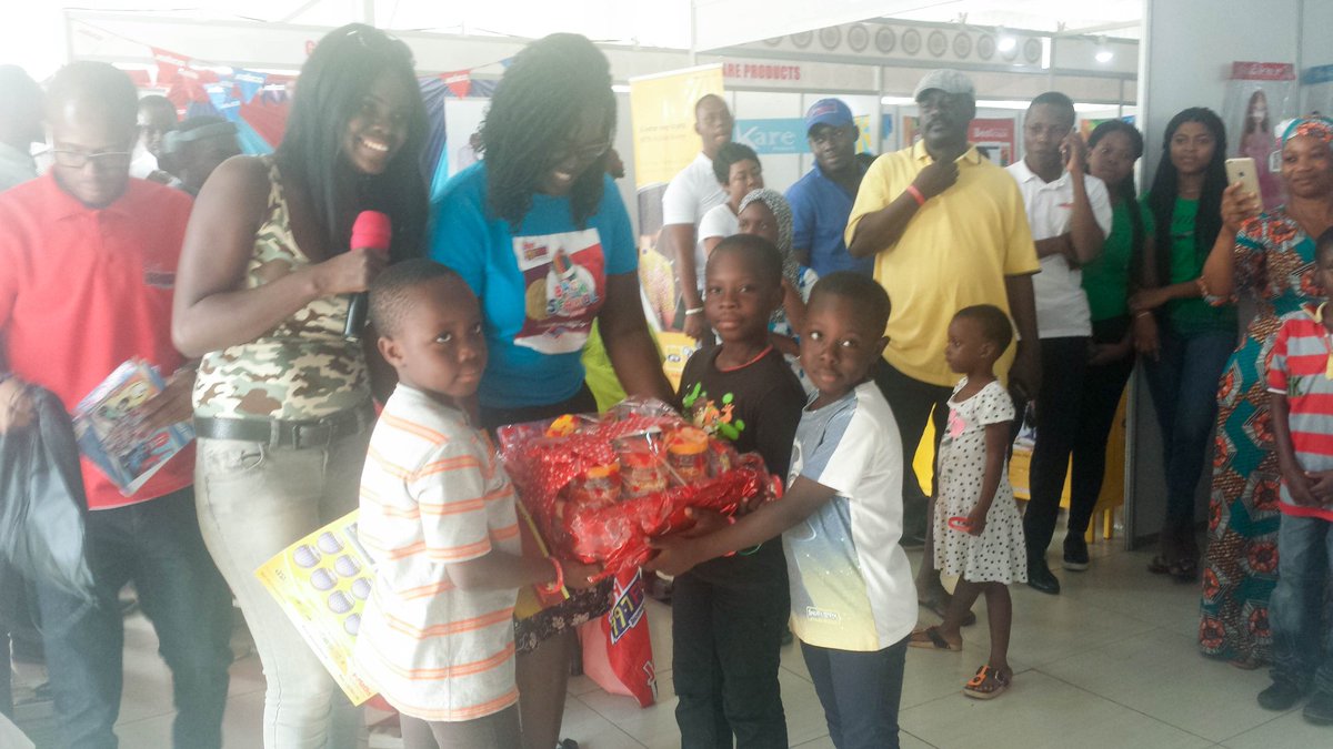 Joy997FM's tweet photo. Love from Providence Event and Recreational Center, Trade Fair.
#JoyBackToSchool https://t.co/R8oppZbHFD