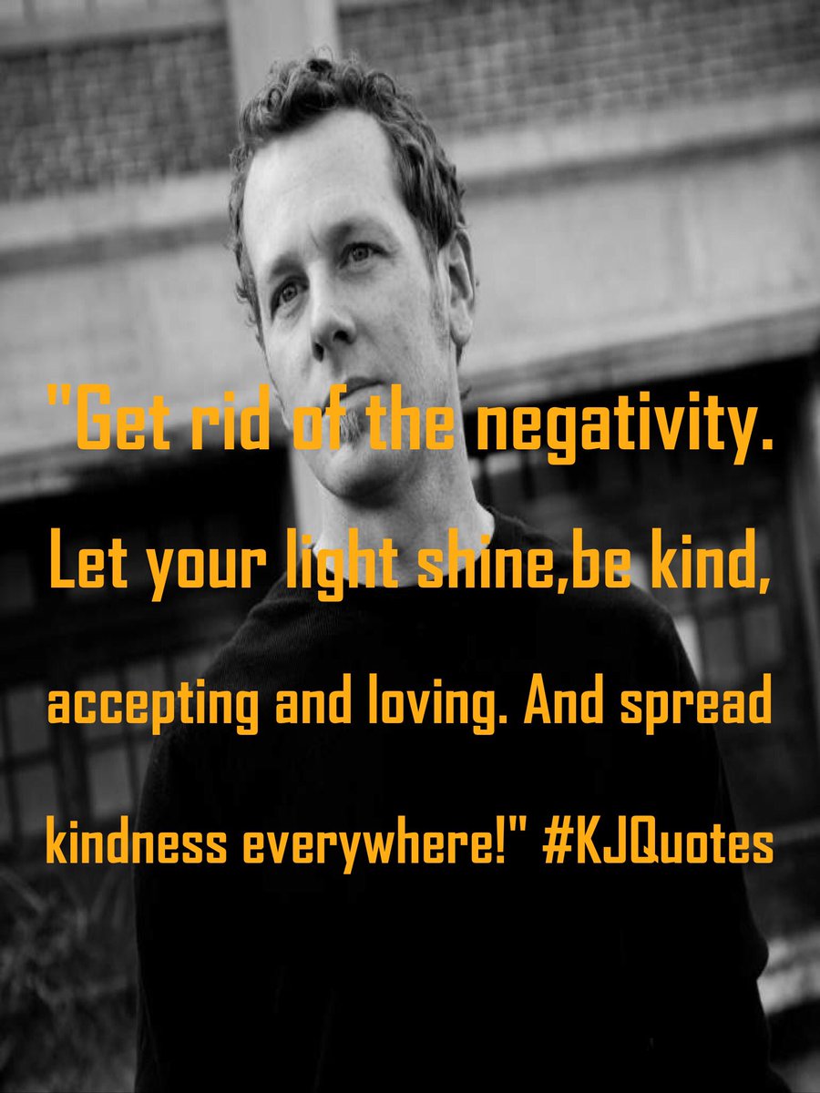 KJQuotes1's tweet photo. #SatWisdom Don't let the negativity in the universe consume you!Get rid of it,let your light shine!💫Be kind,accepting&loving!KindnessWins💖 https://t.co/WG4Va0sozW
