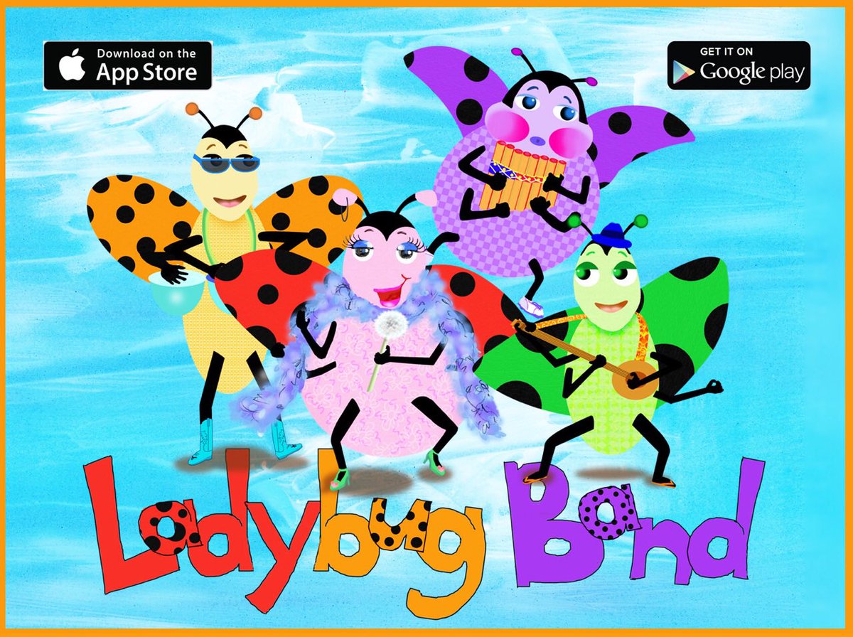 "When raining and pouring, a child's mind is never boring." Ladybug Band is only 99 cents for a limited time!
#HurricaneHarvey