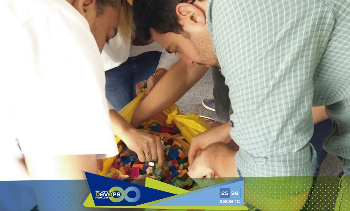 IT_Service_Co's tweet photo. #Product Owner, #Scrum Master y Development team, haciendo parte de la actividad con lego.
#BootCampDevOps https://t.co/Ax0SWoQDzw