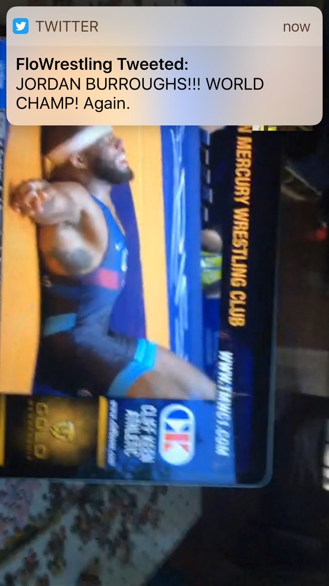 PRWrestlingRams's tweet photo. JORDAN BURROUGHS!!! WORLD CHAMPION!!! https://t.co/MFtH0Q8c69