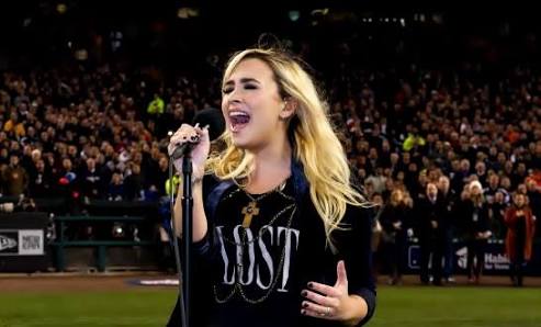 cufodesame's tweet image. Meu bebê vai apenas arrasar mais uma vez #GoodLuckDemi