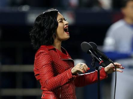 cufodesame's tweet image. Meu bebê vai apenas arrasar mais uma vez #GoodLuckDemi