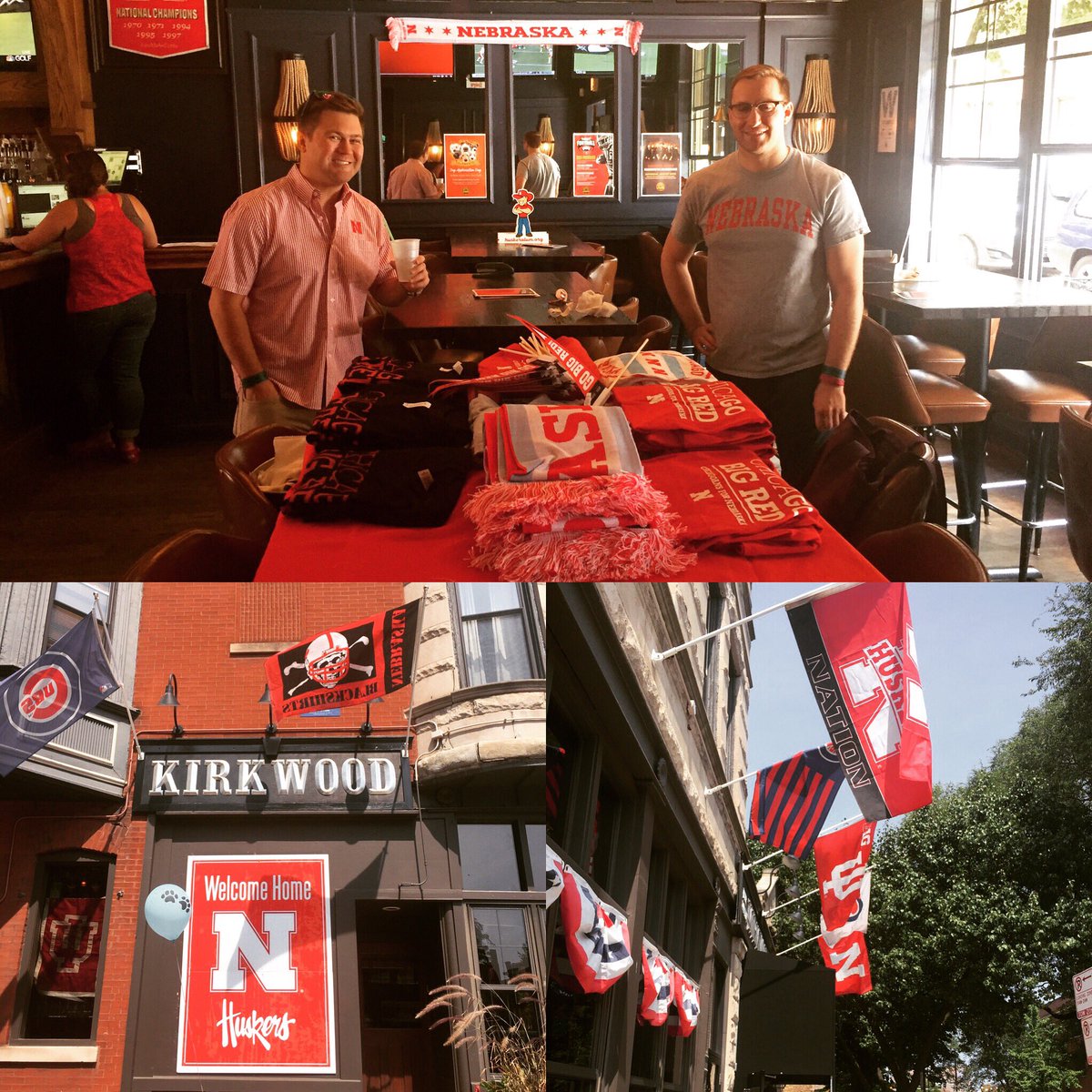chicagobigred's tweet photo. We're ready for the Husker kick-off here @kirkwoodbarchi
Runza's, Stadium Cups, Apps and Huskers 1-3pm, $20 at the door. #chicagobigred https://t.co/r97jV9AO7z