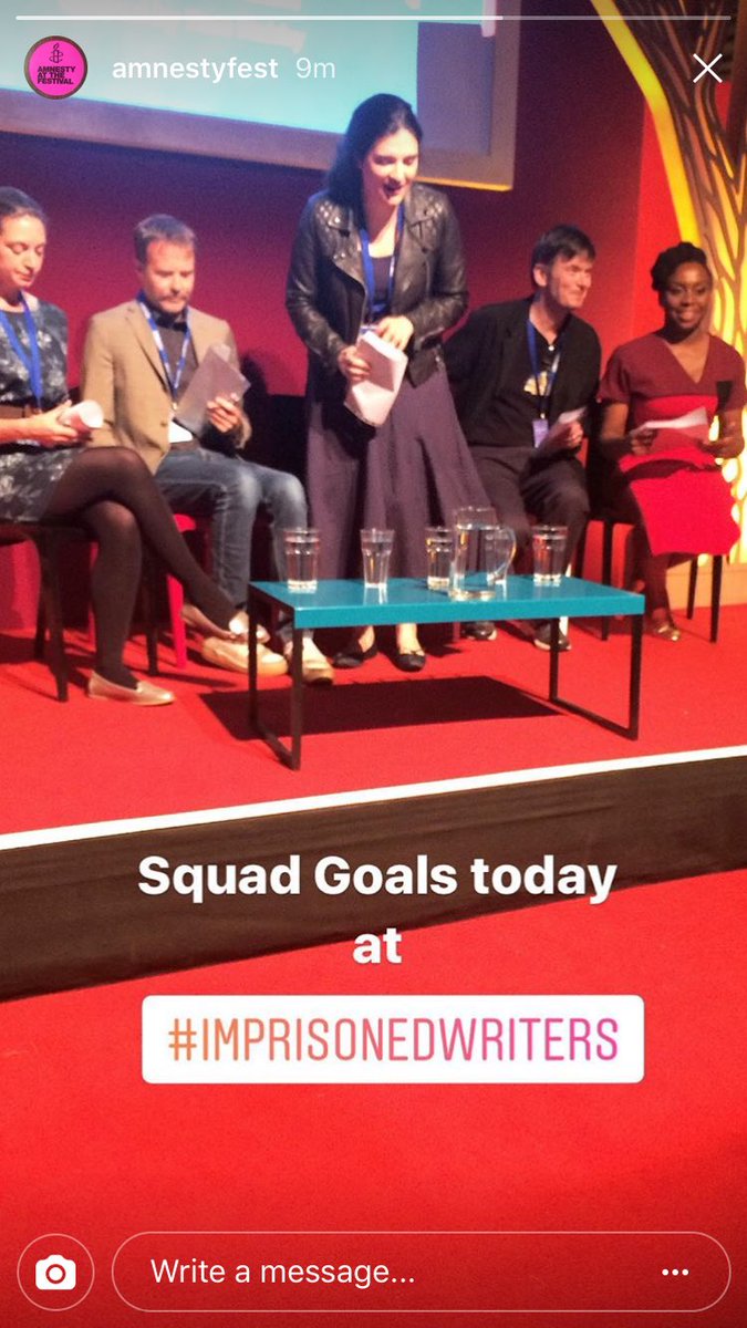 Great action insta of today's #ImprisonedWriters
