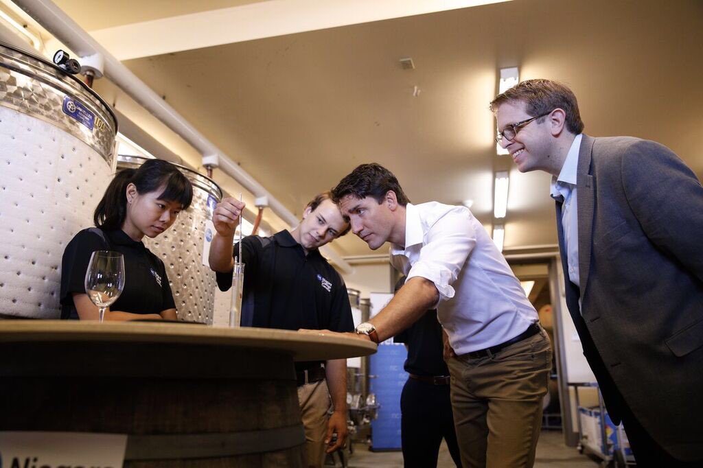 Visit to the pioneering <a href="/niagaracollege/">Niagara College</a> teaching winery today - where students build skills &amp; careers in the vineyard.