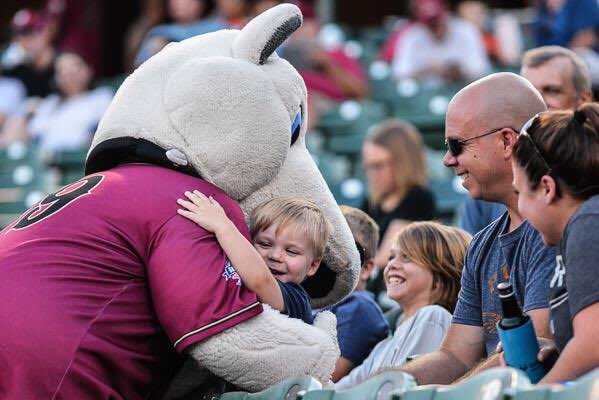 RuffyTheRascal's tweet photo. Happy #NationalDogDay! I know your favorite dog is right here River City! 🐾⚾️ #RascalsNation #Woof https://t.co/cVTNuDR2HV