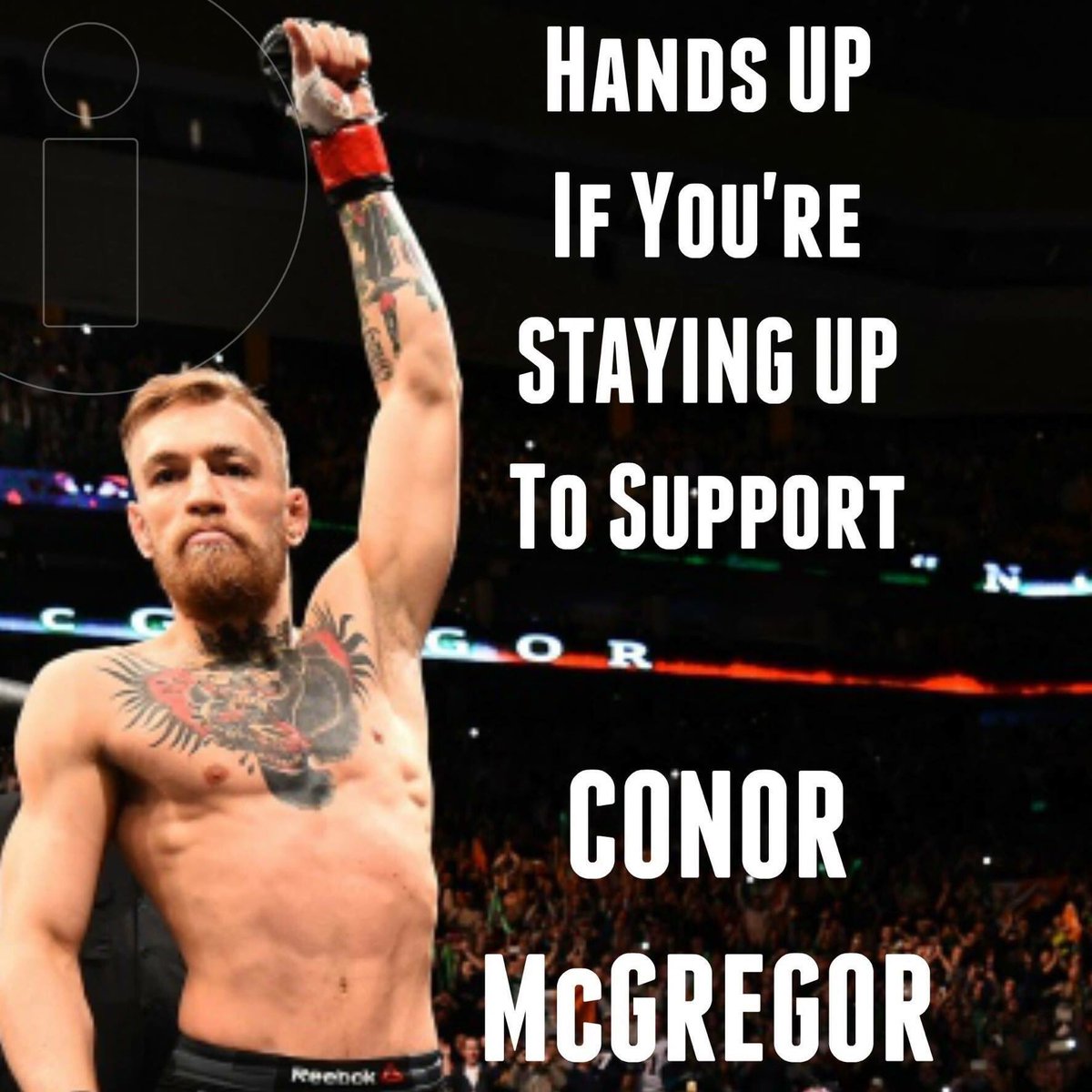 ConormcGregor5's tweet photo. 👏 https://t.co/5igGbRUQIV