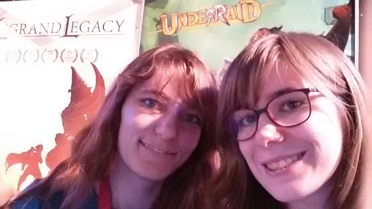 UnderRaid's tweet image. Last women standing! #underraid #gamescom2017 Time to pack up!