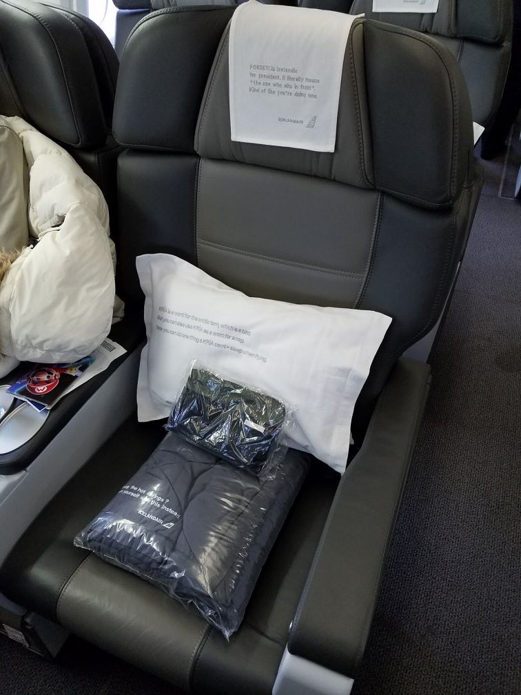 TripPlusTravel's tweet photo. First time trying @Icelandair Saga Class, very special experience!! #icelandair #sagaclass #boeing767 https://t.co/pQ6fxCakhm