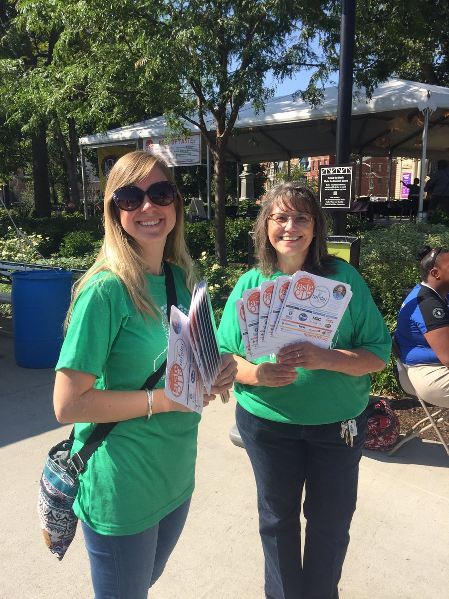 TasteofOTR's tweet photo. Special shout to our Volunteers! We couldn't do it without you. #TenderMercies https://t.co/IOSsKc2R7L