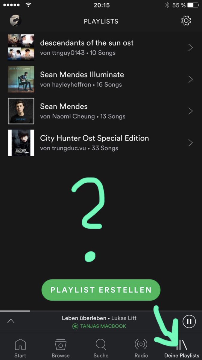 Hey guys! My sisters library is gone, do you know why ? Right pic is hers <a href="/Spotify/">Spotify</a>