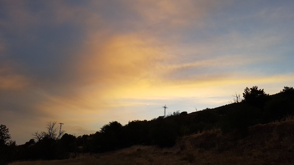 Atardecer desde #Pitres. #Granada