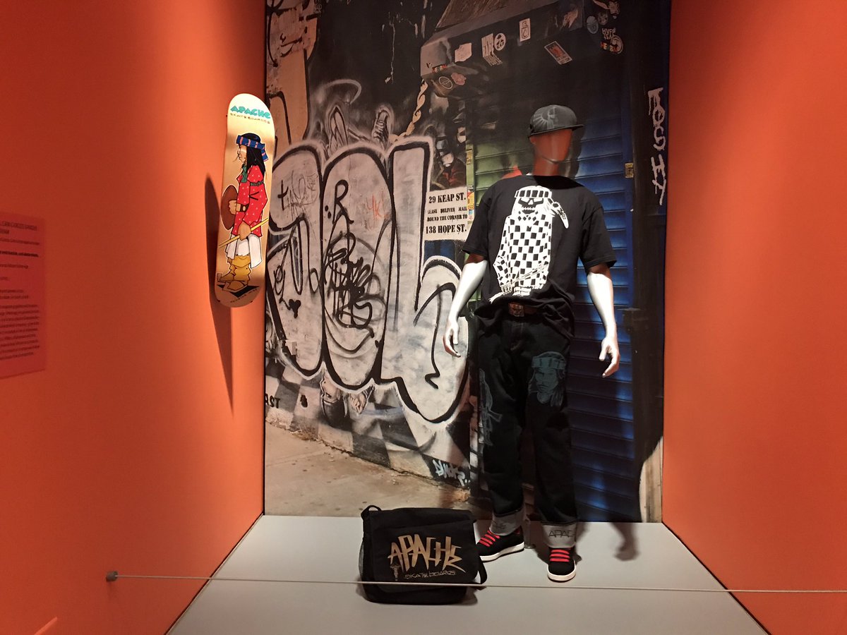 apachesk8boards's tweet photo. Apache Skateboards 2017 @SmithsonianNMAI in #NativeFashionNow . We've worked hard. 15 years of art, skating , design &amp; community https://t.co/p2nISxrpXX