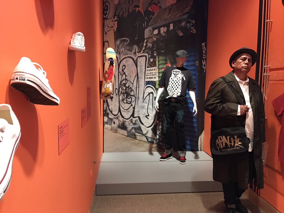 apachesk8boards's tweet photo. Apache Skateboards 2017 @SmithsonianNMAI in #NativeFashionNow . We've worked hard. 15 years of art, skating , design &amp; community https://t.co/p2nISxrpXX