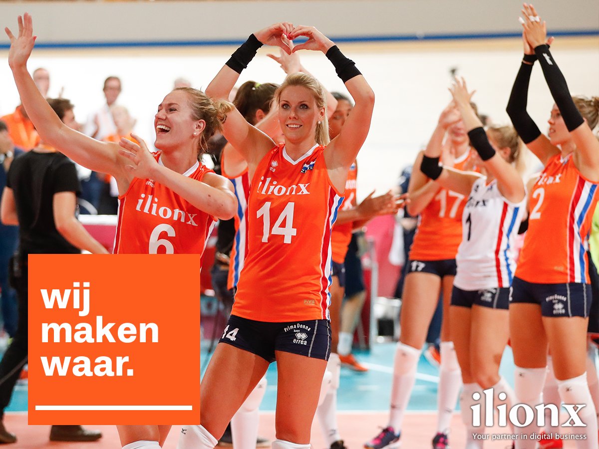 Het is gelukt, jullie hebben het waar gemaakt 🙌. Op naar het WK in Japan volgend jaar! Geniet van deze overwinning <a href="/volleybaldames/">TeamNL Volleybaldames</a> 🎉!
