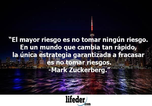 XintiaB's tweet photo. El mayor riesgo es no tomar ningún riesgo. En un mundo que cambia tan rápido, la única estrategia garantizada a fracasar es no tomar https://t.co/KOVxQ6q2ms