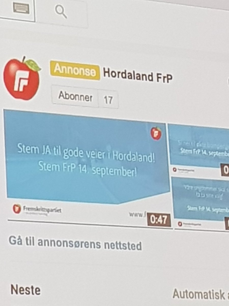 JEikeland's tweet photo. @frp_no @Siv_Jensen_FrP Er ikkje valet 11.september? 😂 https://t.co/g1sd4rJrLn