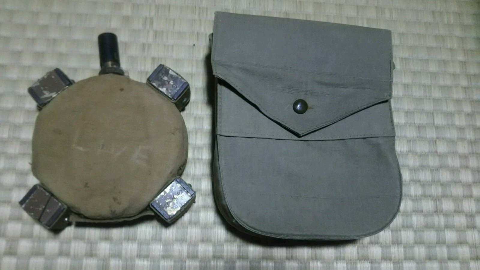 日本陸軍99式破甲爆雷収納囊（実物) 日本陸軍99式破甲爆雷収納囊（実物) Yahoo!オークション - 実物 九九式
