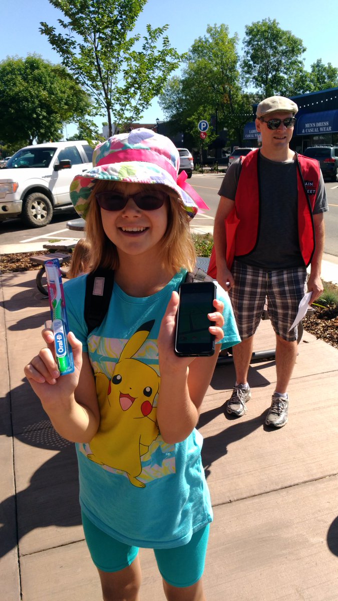 VisitLeduc's tweet image. Even #Pokemon hunters need clean teeth! Thank you @leducdentist @MainStreetLeduc