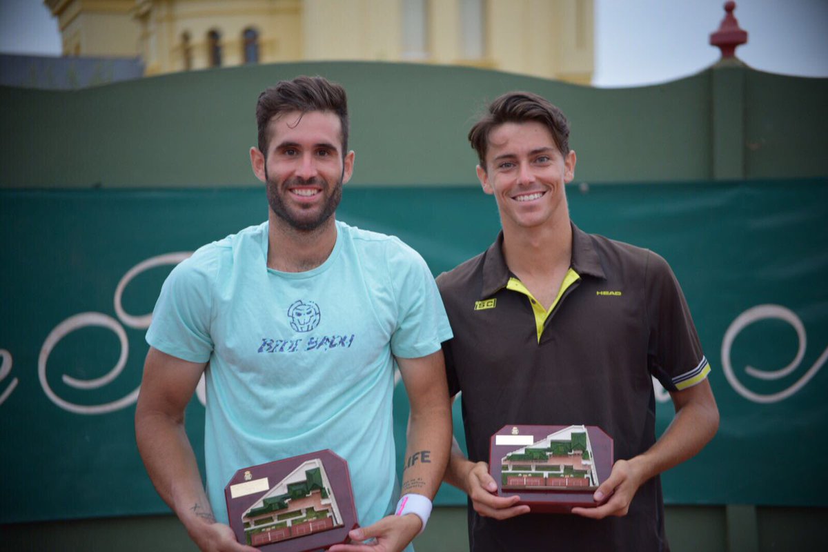 "Estas semanas me he esforzado mucho y se ha visto reflejado en los resultados". <a href="/marcginer10/">Marc Giner</a> y Jaume Pla, campeones de dobles en Santander