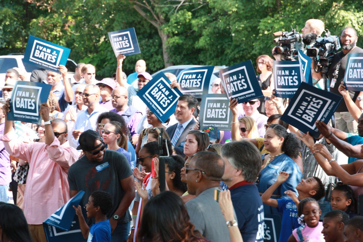 ivanjbates's tweet image. It's official. I'm running for Baltimore City State's Attorney. Crime is out of control. It's time for change!