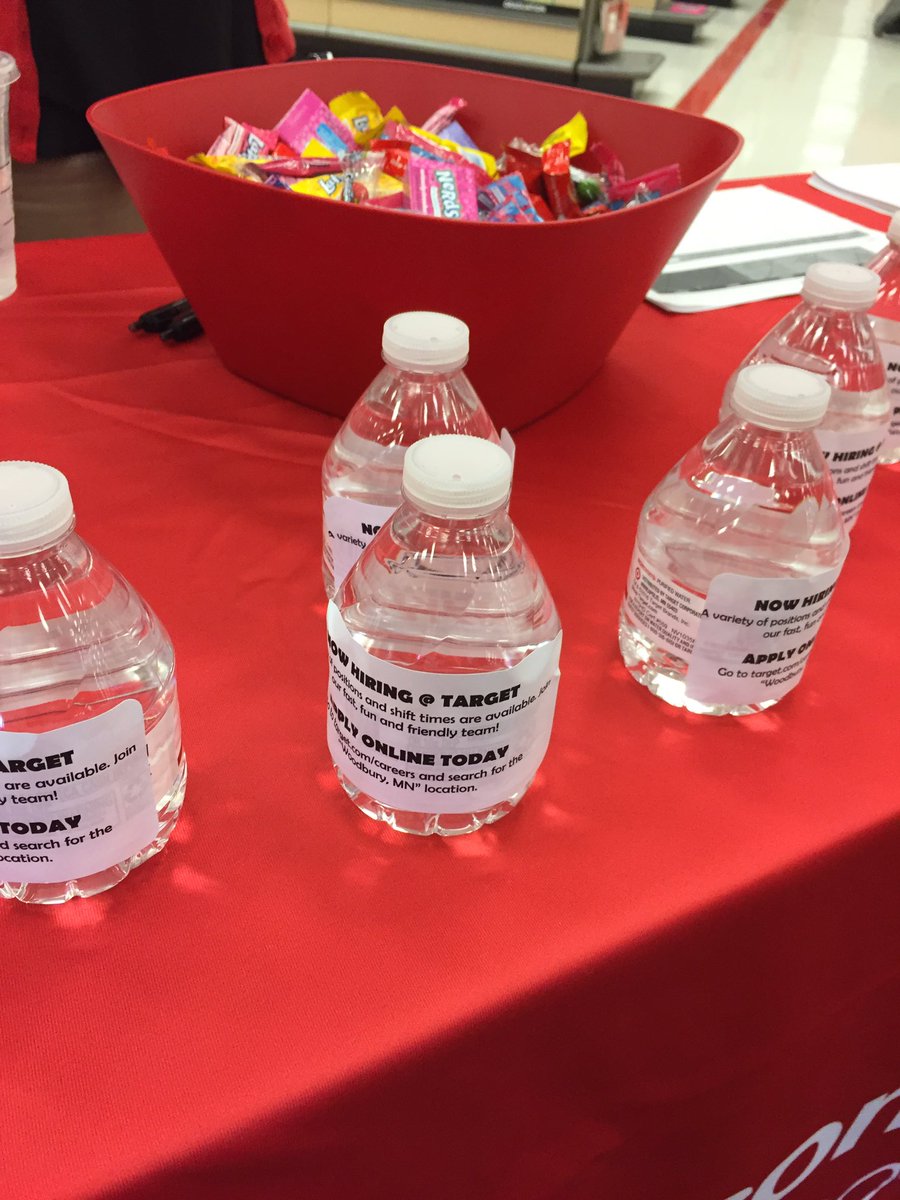 Hiring Team Members AND telling guests all about our new brands!! Why not get that awesome Target discount?! #worksomewhereyoulove