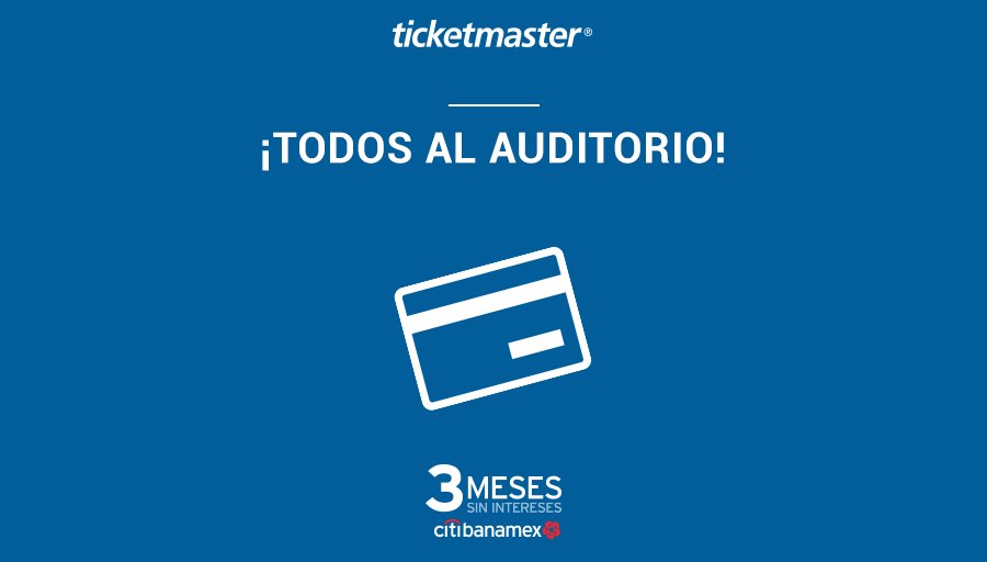 Ticketmaster_Me's tweet photo. Aprovecha #3MSI para ver a @LindseyStirling, @alexoficial y más en el @AuditorioMx pagando con crédito @Citibanamex: https://t.co/RJXZH3mN0g https://t.co/MSBLe7ElTu
