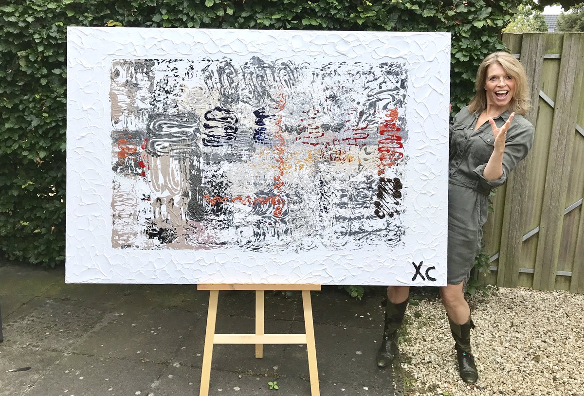 Tadaaa. My new work 'Variation XL'. 180 x 120. #art #artist #xc #interiordesign #interior #architecture