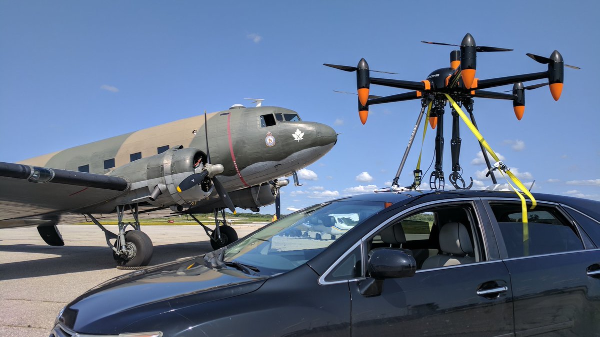 avidrone's tweet photo. #aviationfunday @FlyYKF Avidrone showing some of its #drone technology #ykfafd https://t.co/3RVTGa4AzC