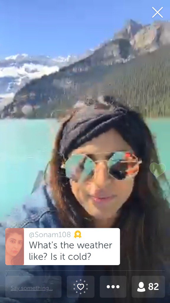 sangi63's tweet photo. .@literallyanika on #Periscope: CANOE ON LAKE LOUISE #travel https://t.co/ayTKF5A2Za https://t.co/1GsEI5iOj0