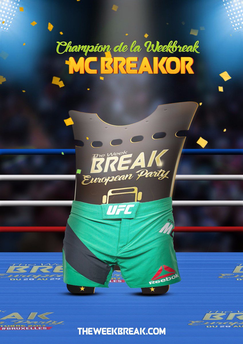 theweekbreak's tweet photo. Le combat du siècle en direct sur https://t.co/4dSibYGZyX ! Qui sera le grand gagnant entre Maybreaker &amp; Mc Breakor? #mayweather #McGregor https://t.co/9v6SbxLQ3O